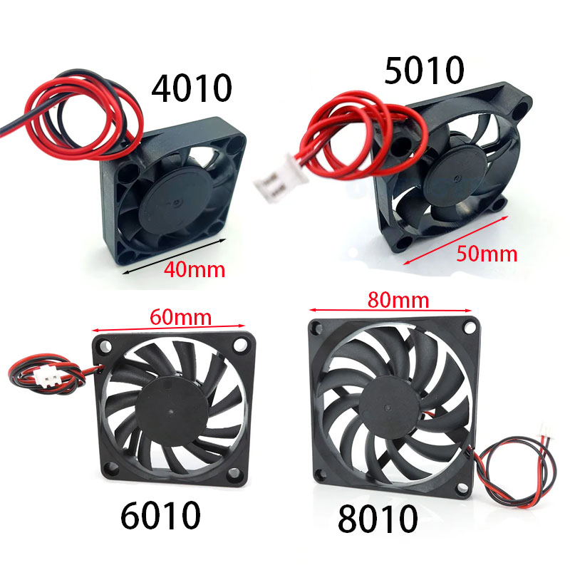 Cpu Fan - 5V 12V 24V Ventola di raffreddamento