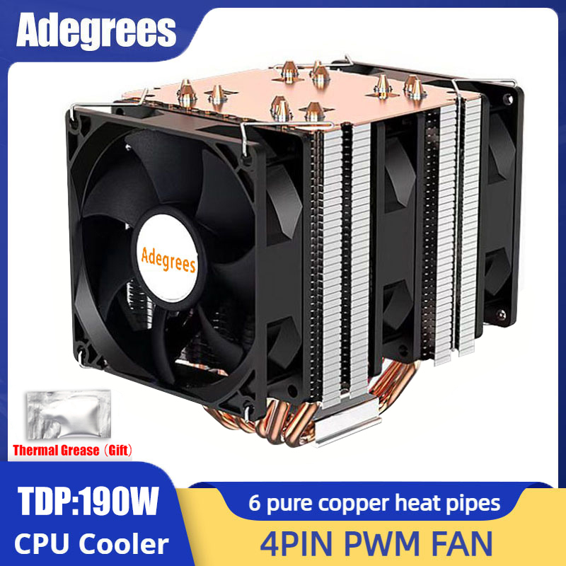 Cpu Heatsink - 6 Tubo di Calore CPU di