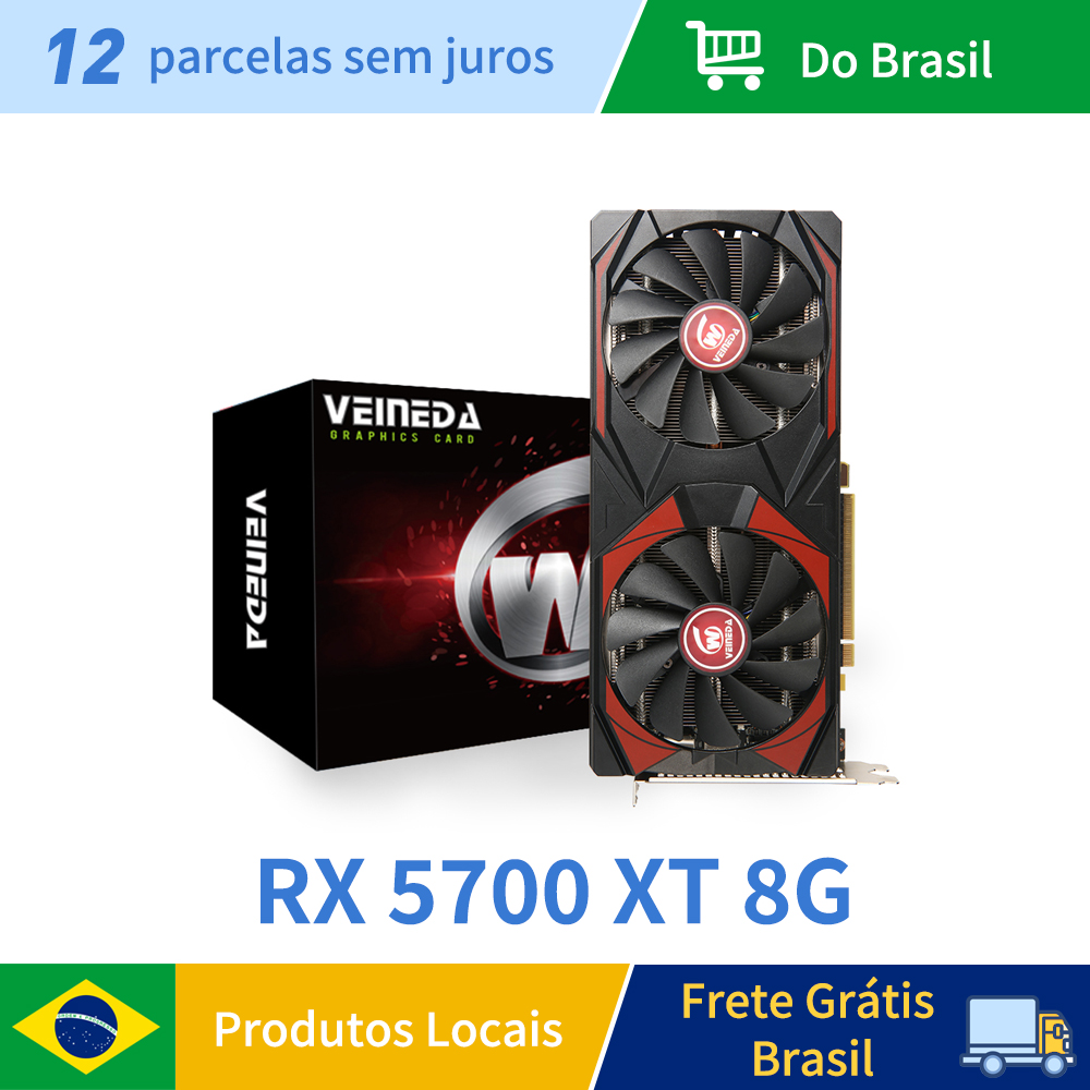 Veineda RX 5700XT 8GB Scheda g - Cpu Fan recensione e prezzo